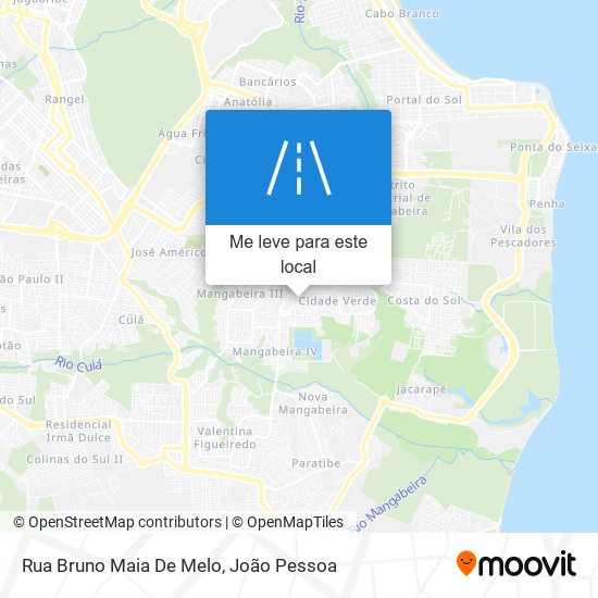 Rua Bruno Maia De Melo mapa