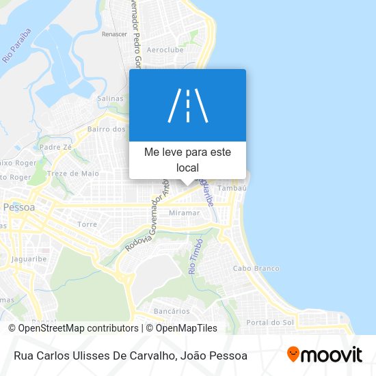 Rua Carlos Ulisses De Carvalho mapa
