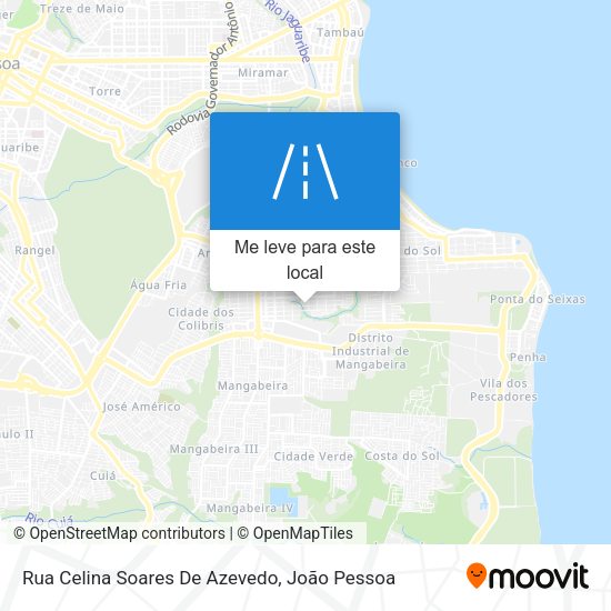 Rua Celina Soares De Azevedo mapa