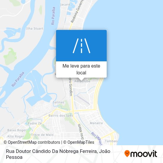 Rua Doutor Cândido Da Nóbrega Ferreira mapa