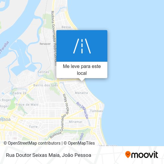Rua Doutor Seixas Maia mapa
