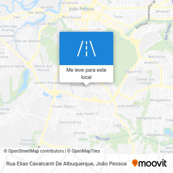 Rua Elias Cavalcanti De Albuquerque mapa