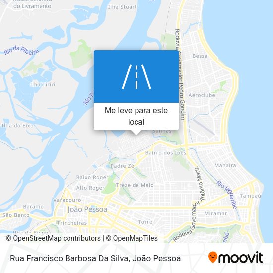 Rua Francisco Barbosa Da Silva mapa