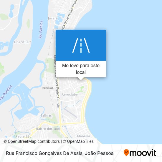Rua Francisco Gonçalves De Assis mapa