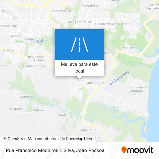 Rua Francisco Medeiros E Silva mapa
