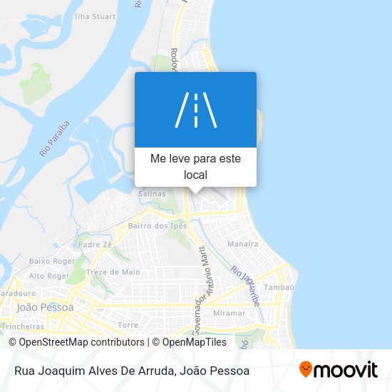 Rua Joaquim Alves De Arruda mapa