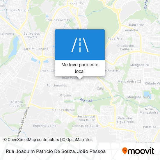 Rua Joaquim Patrício De Souza mapa