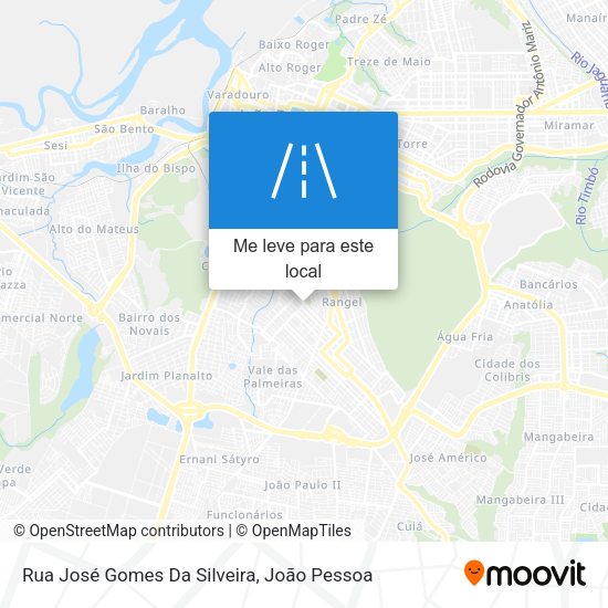 Rua José Gomes Da Silveira mapa