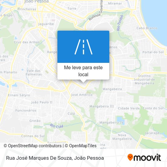 Rua José Marques De Souza mapa