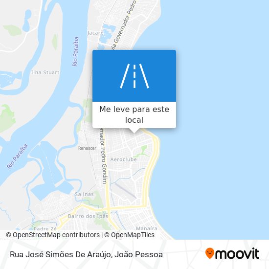 Rua José Simões De Araújo mapa