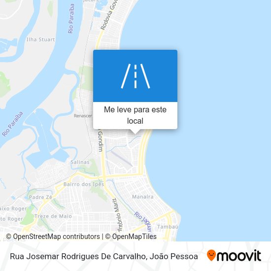 Rua Josemar Rodrigues De Carvalho mapa