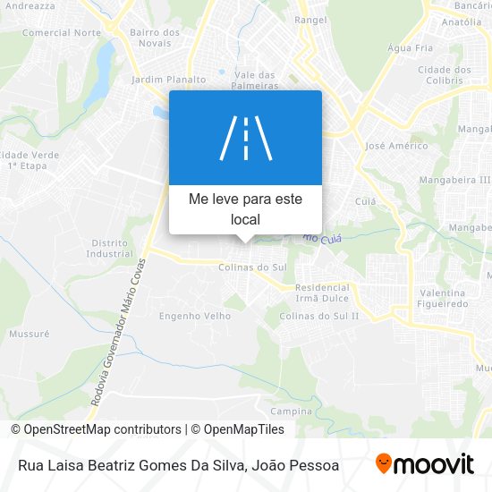 Rua Laisa Beatriz Gomes Da Silva mapa