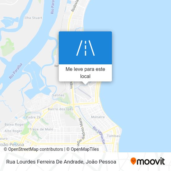 Rua Lourdes Ferreira De Andrade mapa