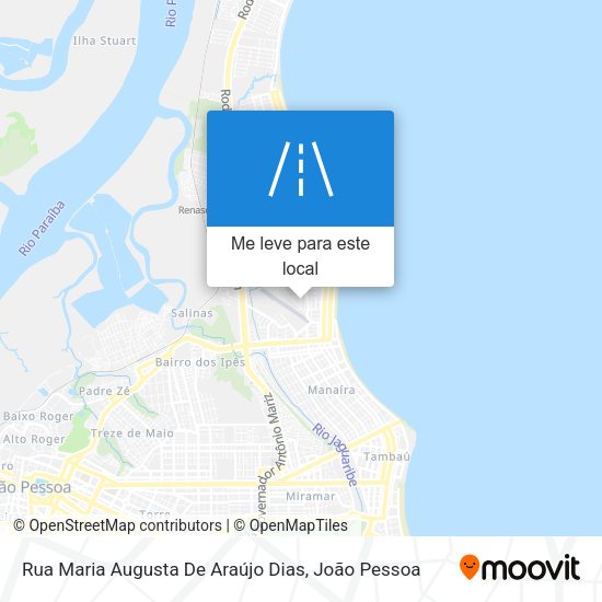 Rua Maria Augusta De Araújo Dias mapa