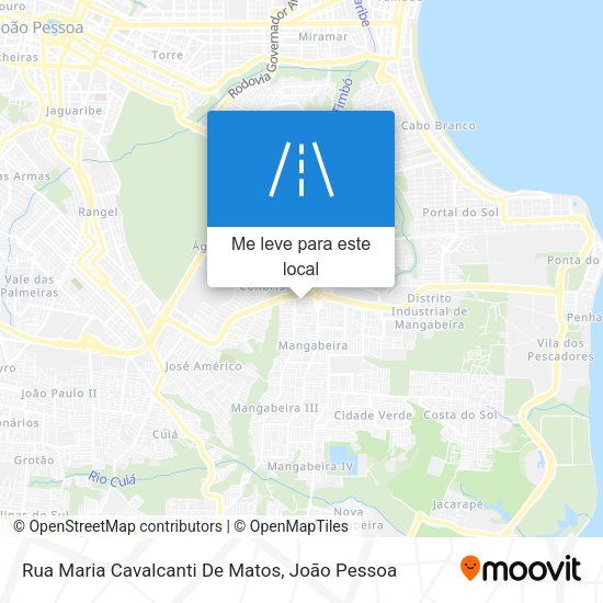 Rua Maria Cavalcanti De Matos mapa