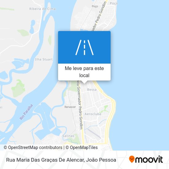 Rua Maria Das Graças De Alencar mapa
