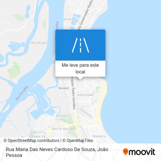 Rua Maria Das Neves Cardoso De Souza mapa