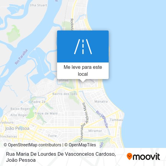 Rua Maria De Lourdes De Vasconcelos Cardoso mapa