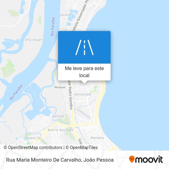 Rua Maria Monteiro De Carvalho mapa