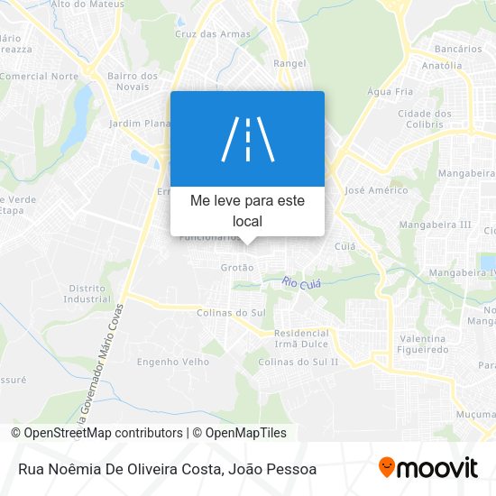 Rua Noêmia De Oliveira Costa mapa