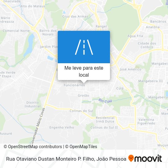 Rua Otaviano Dustan Monteiro P. Filho mapa