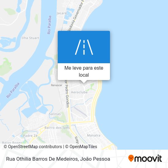 Rua Othilia Barros De Medeiros mapa