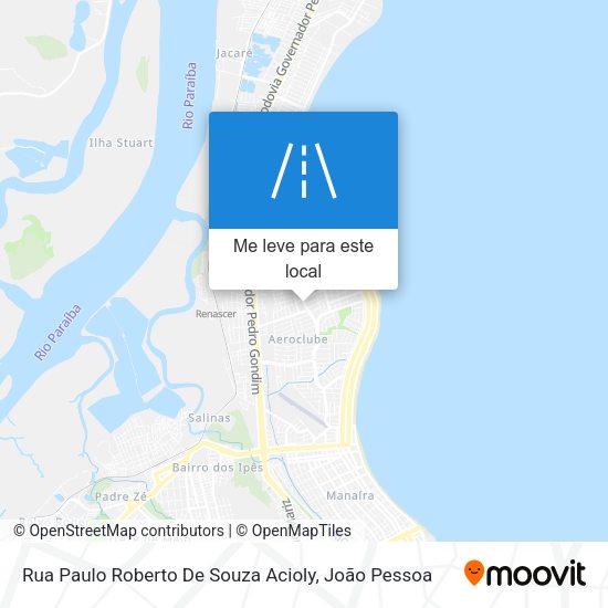 Rua Paulo Roberto De Souza Acioly mapa