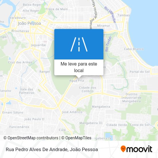 Rua Pedro Alves De Andrade mapa