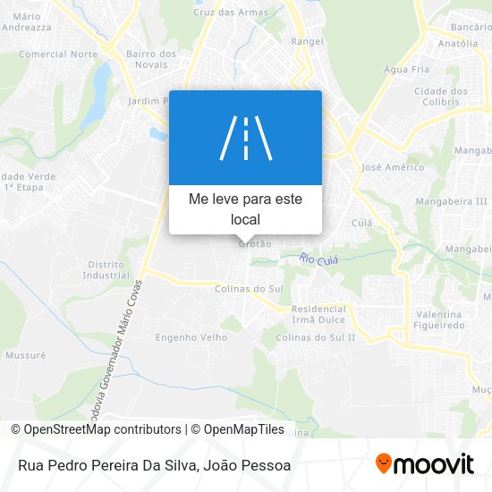 Rua Pedro Pereira Da Silva mapa