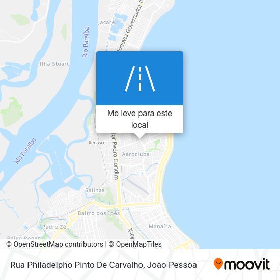 Rua Philadelpho Pinto De Carvalho mapa