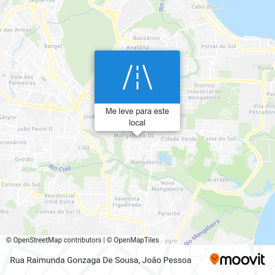 Rua Raimunda Gonzaga De Sousa mapa