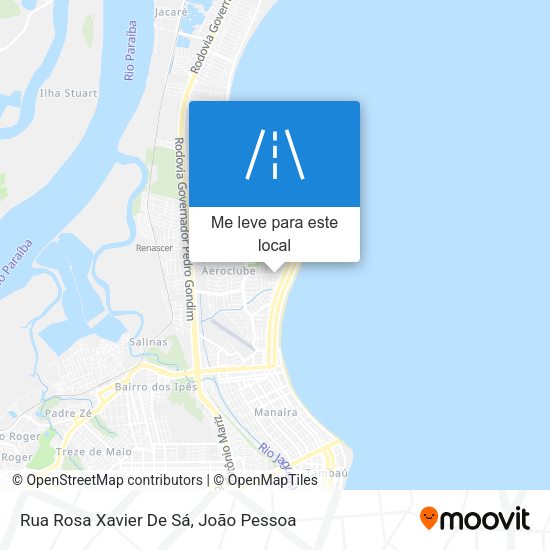 Rua Rosa Xavier De Sá mapa