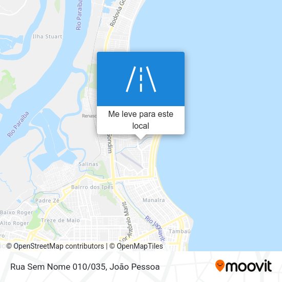 Rua Sem Nome 010/035 mapa