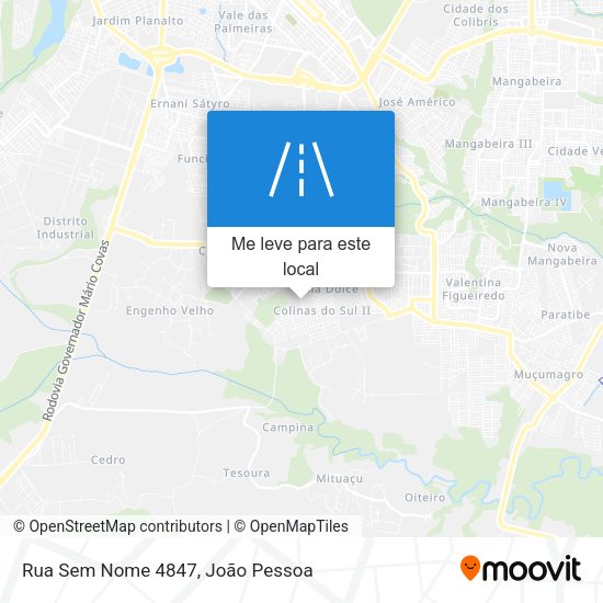 Rua Sem Nome 4847 mapa