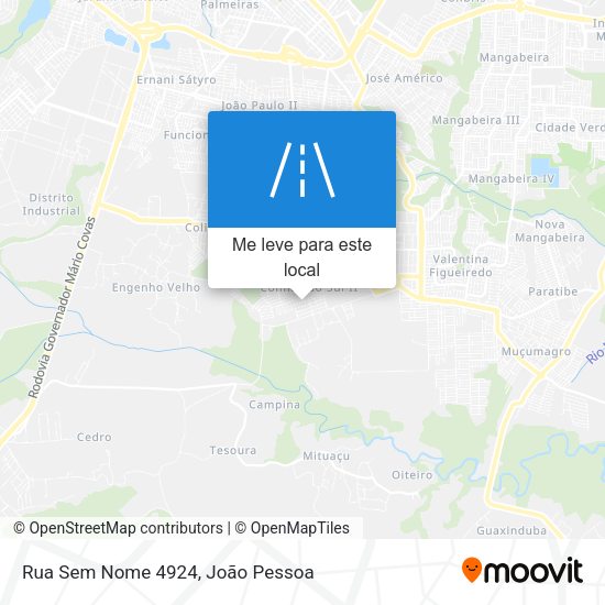 Rua Sem Nome 4924 mapa