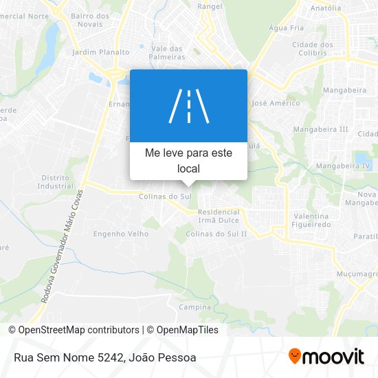 Rua Sem Nome 5242 mapa
