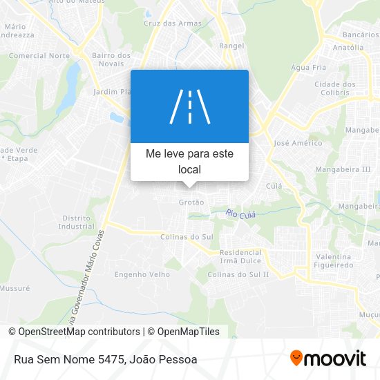 Rua Sem Nome 5475 mapa