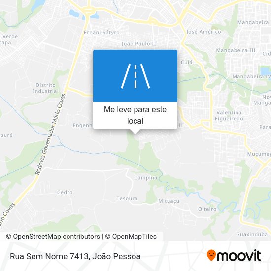 Rua Sem Nome 7413 mapa