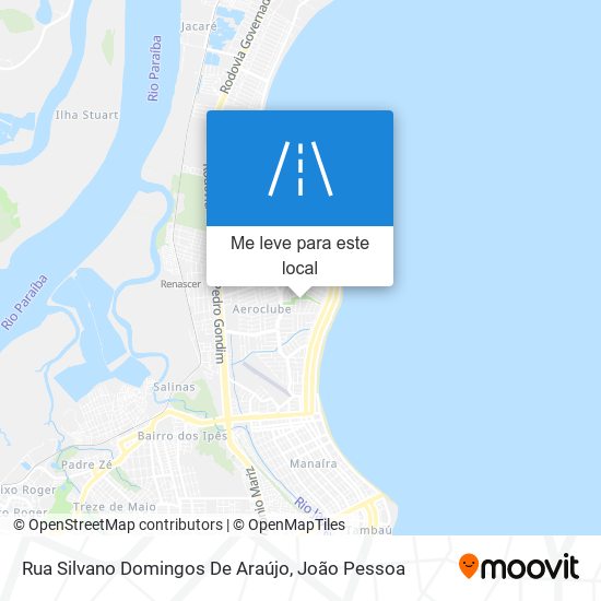 Rua Silvano Domingos De Araújo mapa