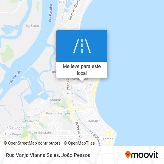 Rua Vanja Vianna Sales mapa