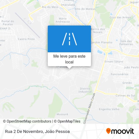 Rua 2 De Novembro mapa