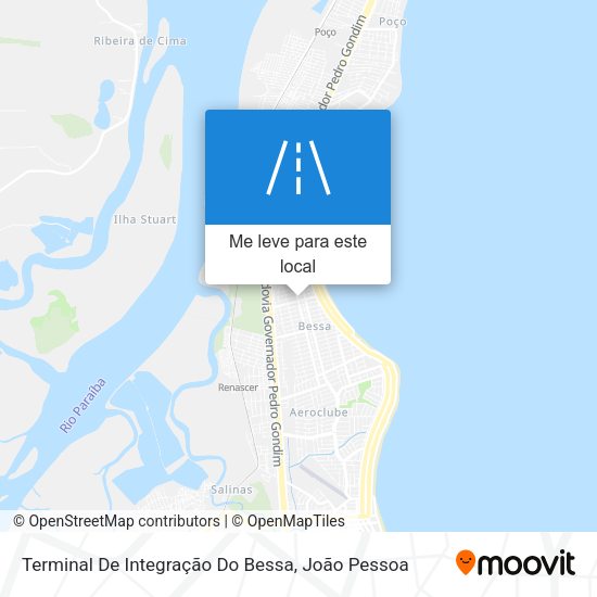 Terminal De Integração Do Bessa mapa