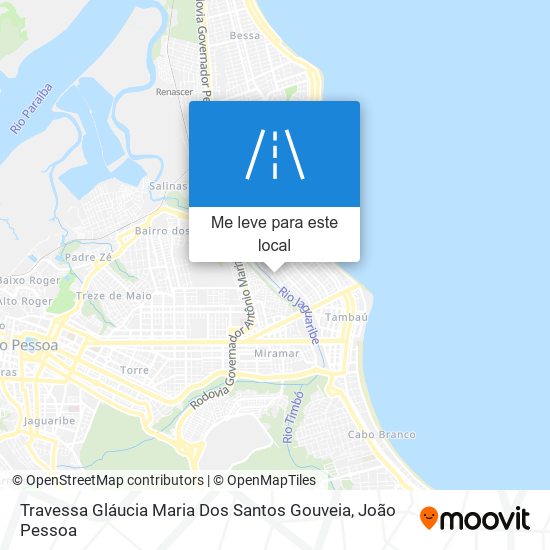 Travessa Gláucia Maria Dos Santos Gouveia mapa