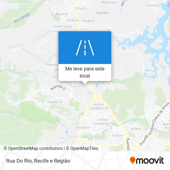 Rua Do Rio mapa