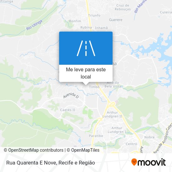 Rua Quarenta E Nove mapa