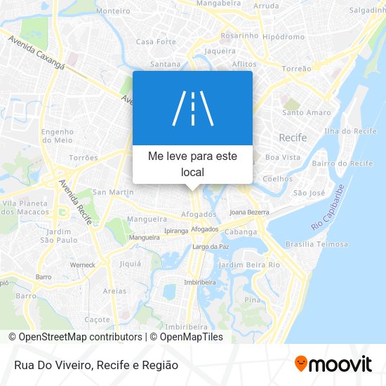 Rua Do Viveiro mapa