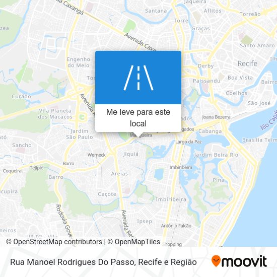 Rua Manoel Rodrigues Do Passo mapa