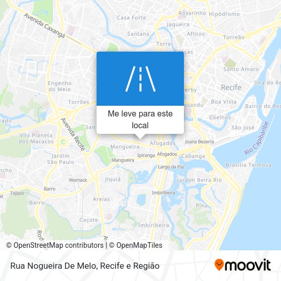 Rua Nogueira De Melo mapa