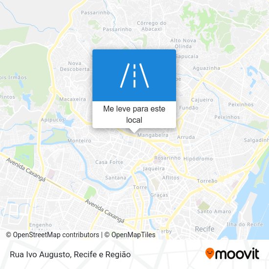 Rua Ivo Augusto mapa