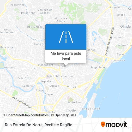 Rua Estrela Do Norte mapa